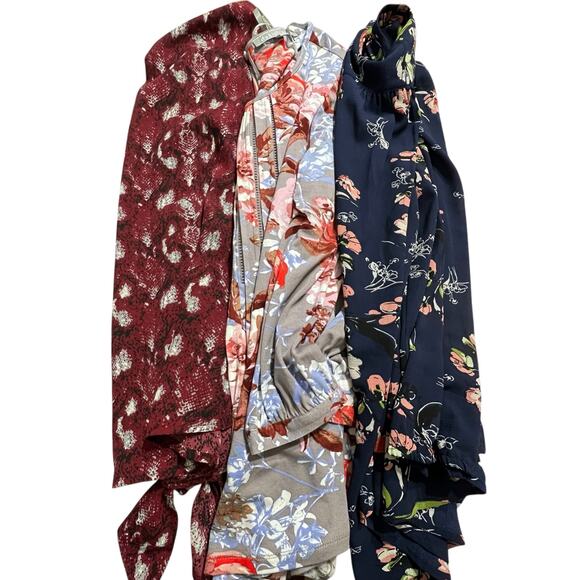 Stitch Fix Tops - Women’s Blouse Bundle Small Floral Long Sleeve Daniel Rainn Stitch Fix New Lot